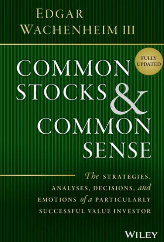Common Stocks and Common Sense