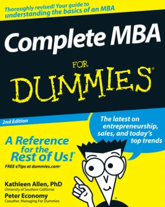 Complete MBA For Dummies