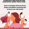 Dear Woman, Have your own Money: 18 Realistic side hustles and make extra money from home