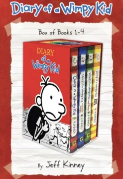 Diary of a Wimpy Kid Box of Books 1-4