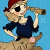 Eclair Goes Geocaching