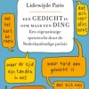 Een gedicht is ook maar een ding