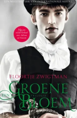 Een groene bloem