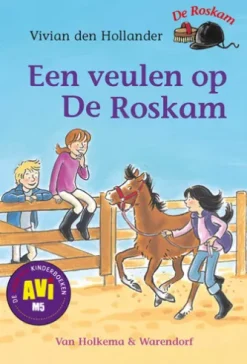 Een veulen op de Roskam