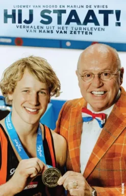 Hij staat!