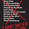 It Doesn't Have to Be Crazy at Work