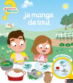 Je mange de tout - Mes premières Questions/Réponses - Dès 2 ans - Livre numérique