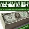 Make an Extra $1,000 a Month in Residual & Passive Income All In Your Spare Time in Less Than 180 Days!