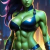 My First Time Was With A Gorgeous Futa Space Orc: Futanari On Female Monster Girl Erotica
