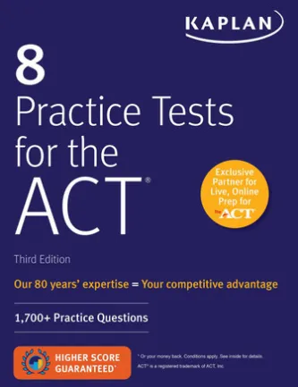 8 Practice Tests for the ACT: 1,700+ Practice Questions