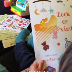 Speelkeuze Zoek en Vind kinderboek - in en om het huis