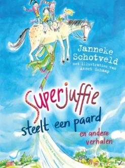 Superjuffie steelt een paard